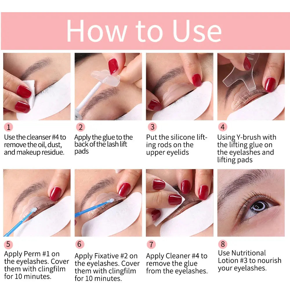 Dropshipping Lash Lift Kit Lifiting Eyelash Eyelash Enhancer Eyelash Lifting Kit Lash Perm Eye Makeup Can Do Your Logo