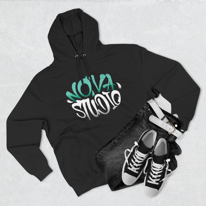 Nova Studio Three-Panel Hoodie - Cozy Streetwear, Unisex Gift, Casual Weekend Apparel, Trendy Layering Piece, Perfect for All Seasons