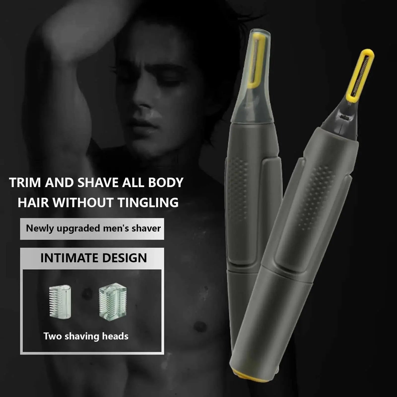 Beard Trimmer Men'S Shaver Removes Nose Hair Shaver Hair Trimer Shavers for Men Plastic Shaving Kit for Men Balderelectric Beard Trimmer Smooth Love for Dadfor Hair