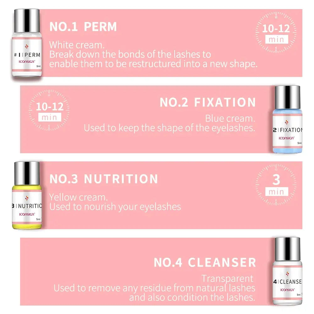 Dropshipping  Lash Lift Kit Lifiting Eyelash Eyelash Enhancer Eyelash Lifting Kit Lash Perm Eye Makeup Can Do Your Logo