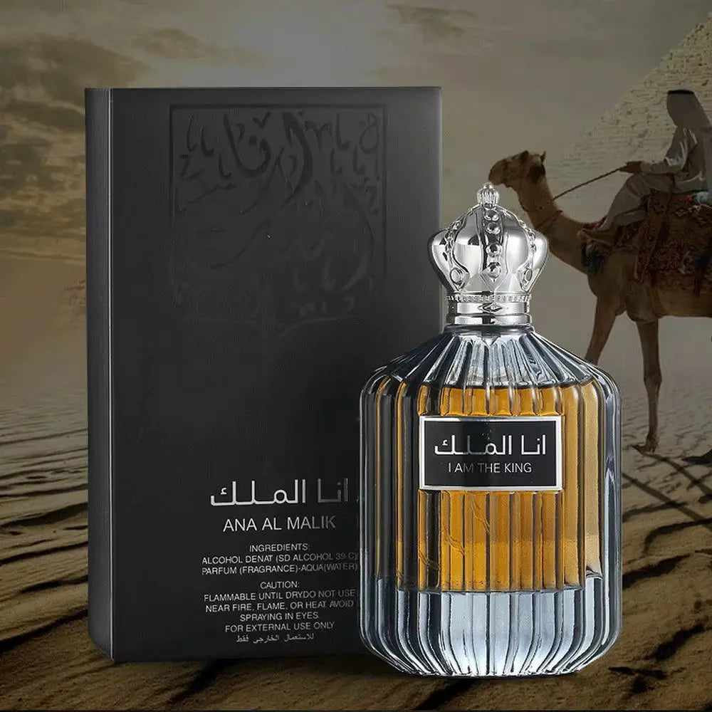 100ML Dubai Prince Men Cologne Lasting Perfume Light Fragrance Fresh Desert Scent Arabian Essential Eau De Parfum Pour Femme