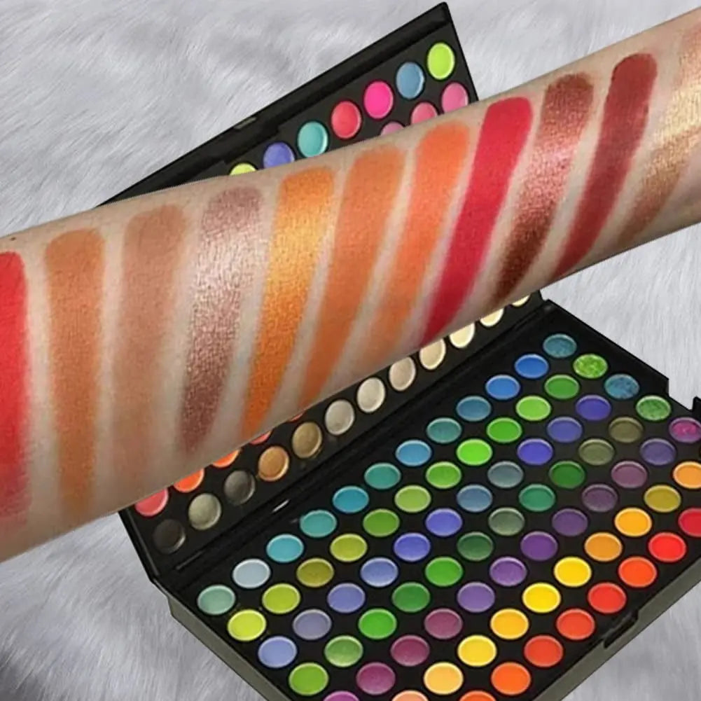 252 Colors Eyeshadow Palette Makeup Set 3 Layers High Pigmented Matte Shimmer Eyeshadow Pallet Professional Full Eye Makeup Kit Eyeshadow Box Ultimate Cosmetics Set